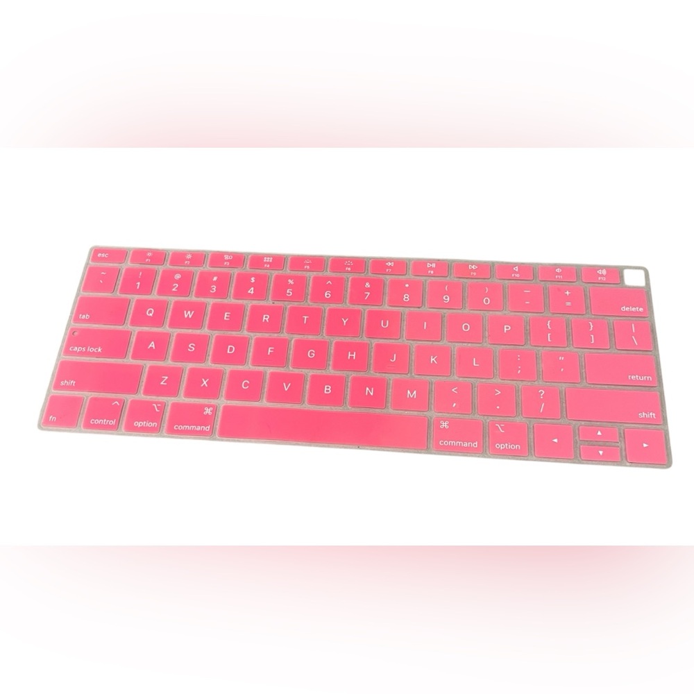 Hot Pink Silicone Keyboard Skin